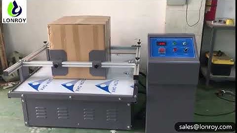 Transport Simulated Vibration Table