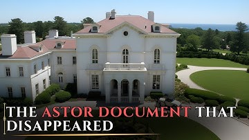 Astor Mansion — The Document Removed From the Records (And Why It Matters)