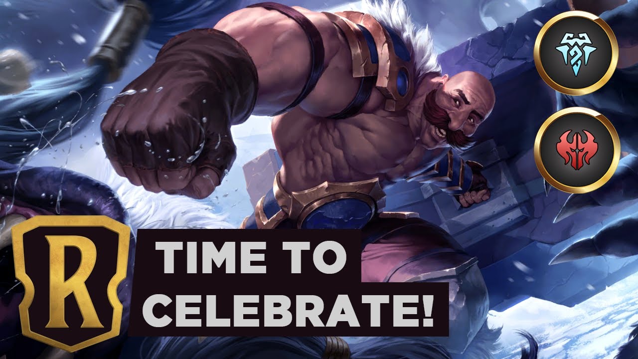BRAUM is Amazing! | Legends of Runeterra Deck - YouTube