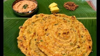 அடை தோசை அசத்தல் சுவையில்/  protein rich  Adai dosai recipe / Breakfast recipe in tamil
