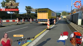 Euro Truck Simulator 2 (1.40 Beta) 

Extension for the SCS map v4.0 [1.40] by Jpgamer1703 Delivery to Rotterdam Holland Renault Magnum by SCS Krone ProfiLiner Ownable Trailer by SCS Animated gates in companies v3.7 [Schumi] Real Company Logo v1.0 [Schumi] Company addon v1.9 [Schumi] Trailers and Cargo Pack by Jazzycat Motorcycle Traffic Pack by Jazzycat FMOD ON and Open Windows Naturalux Graphics and Weather Spring Graphics/Weather v3.6 (1.38) by Grimes Test Gameplay ITA Europe Reskin v1.0 + DLC's & Mods
At the company FCP in Bremen and in Hamburg at the company Transinet drive trucks! In Bremen there is a fire station and a house where you can sleep in. In Bremen the diversion is now signposted.
What’s going on on the freeways??
There is a construction site on the A2
A new construction site was coming up on the A7
The construction site between Amsterdam and Rotterdam was revised Just like the one at Bremen, it is worth driving through Bremen !!!
The AI is fixed in the elbtunnel
https://ets2.lt/en/extension-for-the-scs-map-1-40-v-4-0/

For Donation and Support my Channel
https://paypal.me/isabellavanelli?loc????...

SCS Software News Iberian Peninsula Spain and Portugal Map DLC Planner...2020
https://www.youtube.com/watch?v=NtKeP????...
Euro Truck Simulator 2 Iveco S-Way 2020
https://www.youtube.com/watch?v=980Xd????...
Euro Truck Simulator 2 MAN TGX 2020 v0.5 by HBB Store
https://www.youtube.com/watch?v=HTd79????...

All my mods I use in the video
Promods map v2.51
https://www.promods.net/setup.php????
Traffic mods by Jazzycat
https://sharemods.com/hh8z6h9ym82b/pa????...
https://sharemods.com/lpqs4mjuw3h6/ai????...
https://ets2.lt/en/painted-bdf-traffi????...
https://sharemods.com/eehcavh87tz9/bu????...
Graphics mods
https://download.nlmod.net/????
https://grimesmods.wordpress.com/2017????...
Europe Reskin
https://forum.scssoft.com/viewtopic.p????...
Trailers pack
https://ets2.lt/en/trailers-and-cargo????...
https://tzexpress.cz/????
Others mods
Company addon v1.8 [Schumi]
https://forum.scssoft.com/viewtopic.p????...
Real Company Logo v1.3 [Schumi]
https://forum.scssoft.com/viewtopic.p????...
Animated gates in companies v3.8 [Schumi
https://forum.scssoft.com/viewtopic.p????...

#TruckAtHome???? #covid19italia????
Euro Truck Simulator 2   
Road to the Black Sea (DLC)   
Beyond the Baltic Sea (DLC)  
Vive la France (DLC)   
Scandinavia (DLC)   
Bella Italia (DLC)  
Special Transport (DLC)  
Cargo Bundle (DLC)  
Vive la France (DLC)   
Bella Italia (DLC)   
Baltic Sea (DLC)
Iberia (DLC) 

American Truck Simulator
New Mexico (DLC)
Oregon (DLC)
Washington (DLC)
Utah (DLC)
Idaho (DLC)
Colorado (DLC)
   
I love you my friends
Sexy truck driver test and gameplay ITA

Support me please thanks
Support me economically at the mail
vanelli.isabella@gmail.com

Roadhunter Trailers Heavy Cargo 
http://roadhunter-z3d.de.tl/????
SCS Software Merchandise E-Shop
https://eshop.scssoft.com/????

Euro Truck Simulator 2
http://store.steampowered.com/app/227????...
SCS software blog 
http://blog.scssoft.com/????

Specifiche hardware del mio PC:
Intel I5 6600k 3,5ghz
Dissipatore Cooler Master RR-TX3E 
32GB DDR4 Memoria Kingston hyperX Fury
MSI GeForce GTX 1660 ARMOR OC 6GB GDDR5
Asus Maximus VIII Ranger Gaming
Cooler master Gx750
SanDisk SSD PLUS 240GB 
HDD WD Blue 3.5" 64mb SATA III 1TB
Corsair Mid Tower Atx Carbide Spec-03
Xbox 360 Controller
Windows 10 pro 64bit