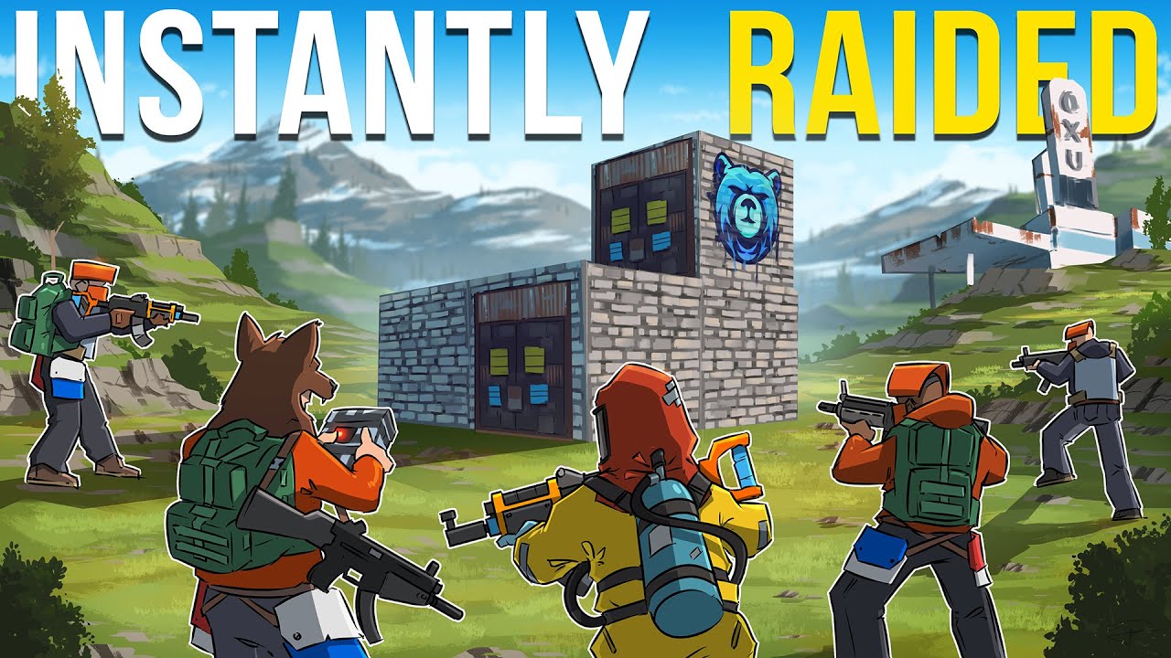 WE SNOWBALLED TOO HARD in THEIR TERRITORY - Rust (Trio Survival)