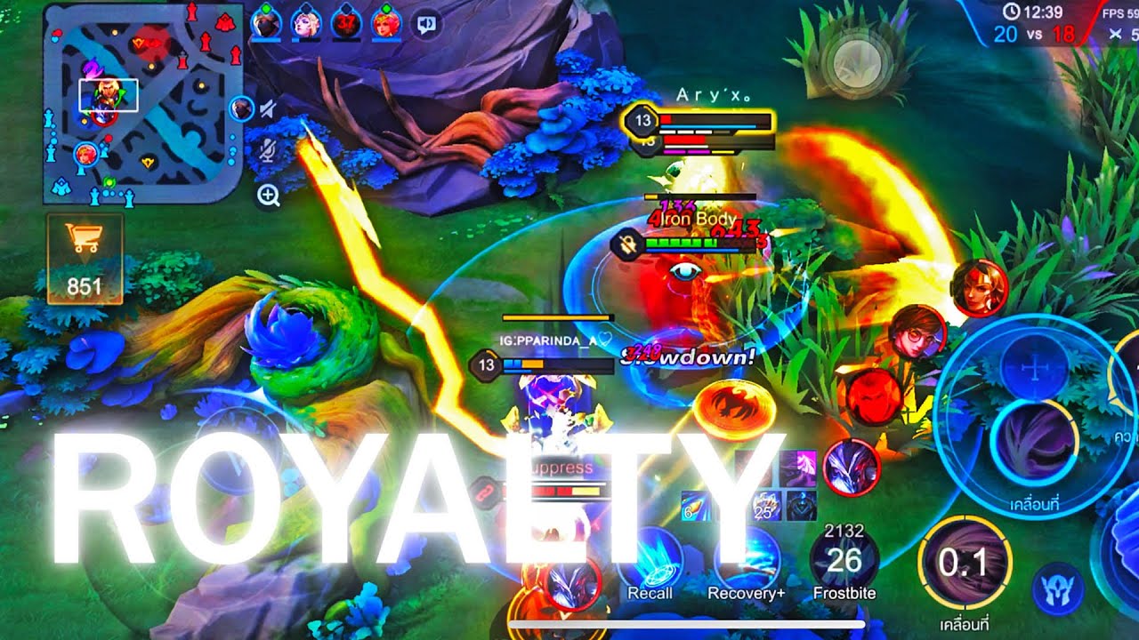 (ROV) - Nakorth Ghim-Map training Highlight 💫  // ａｒｉｓｕ（ロ愛ト）