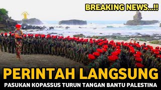 🔴 UNDER A UN MANDATE!! INDONESIA SENDS KOPASSUS TROOPS TO HELP PALESTINE DO THIS