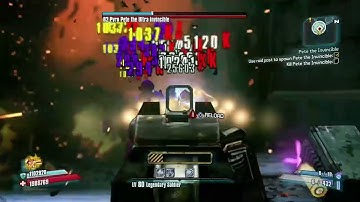 My First Ever Kill Against Pyro Pete the Invincible using Axton
