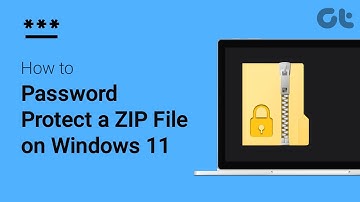 How to Password Protect a ZIP File on Windows 11 | Add Password to ZIP File on Windows 11