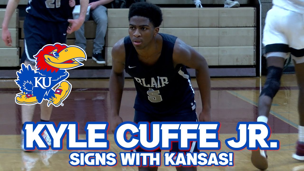 Kyle Cuffe Jr  Signs with Kansas! | Blair Academy NJ | Class of 2021