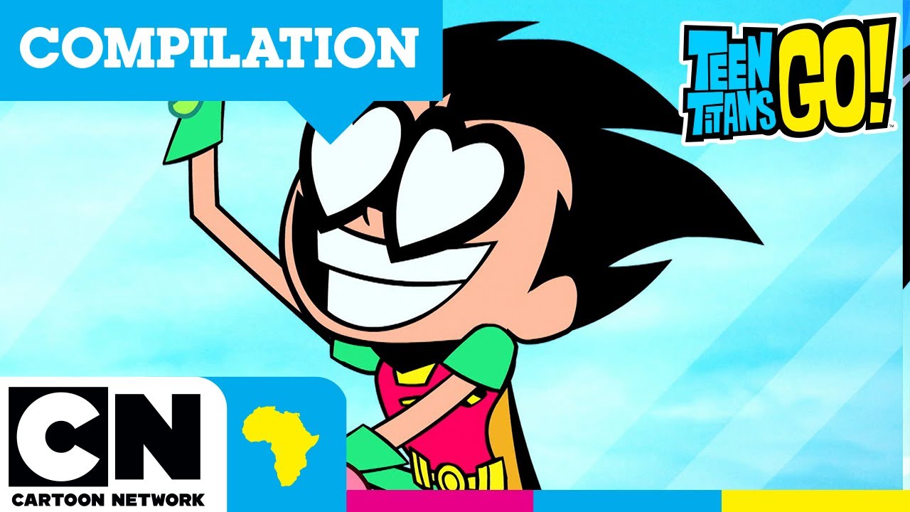 Robin & Starfire's Love l Teen Titans Go! l Cartoon Network Africa