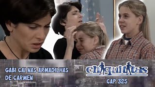 Chiquititas 1998 {Capítulo 325} - Gabi acredita que Marian é sua filha e Carmen se livra de Mili