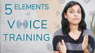5 Elements of Voice Training | VoxGuru ft. Pratibha Sarathy