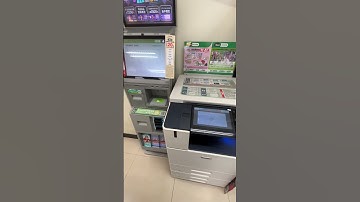 How to print documents in 7eleven Taiwan