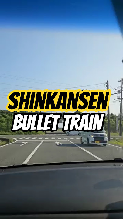 Shinkansen Bullet Train Japan 🚄 | Fastest & Safest Train in the World!