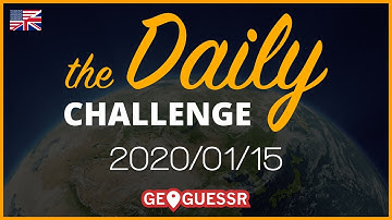 [EN] Geoguessr Daily Challenge: 2020/01/15