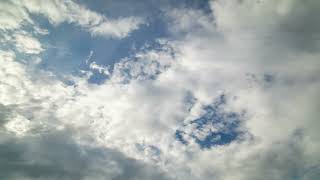 Daytime Sky Time Lapse with Clouds - 28mm Wide-Angle Shot