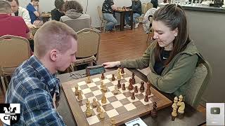 FM Megavolt (2291) vs WFM Fatality (1932). Chess Fight Night. CFN. Blitz