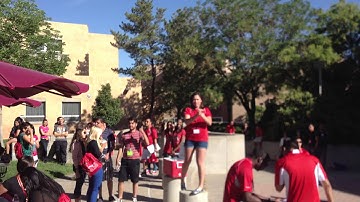 UNM freshmen orientation outside