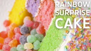 Rainbow Surprise Cake