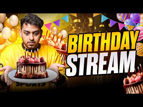 Birthday Stream || Bgmi Rush Games