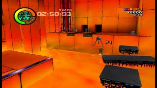 TMNT 2: Battle Nexus - Spinning platform edge fall-landing bug/glitch