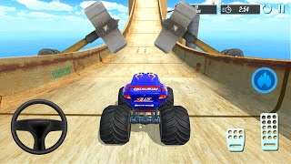 Monster Truck Mega Ramp #4 - Impossible Extreme Car Stunts GT Racing - Android Gameplay screenshot 5