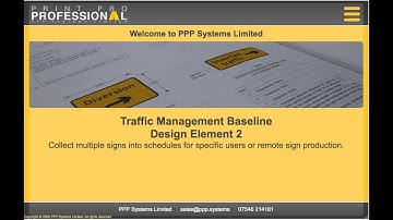 Collect multiple signs into schedules for specific users or remote sign production.