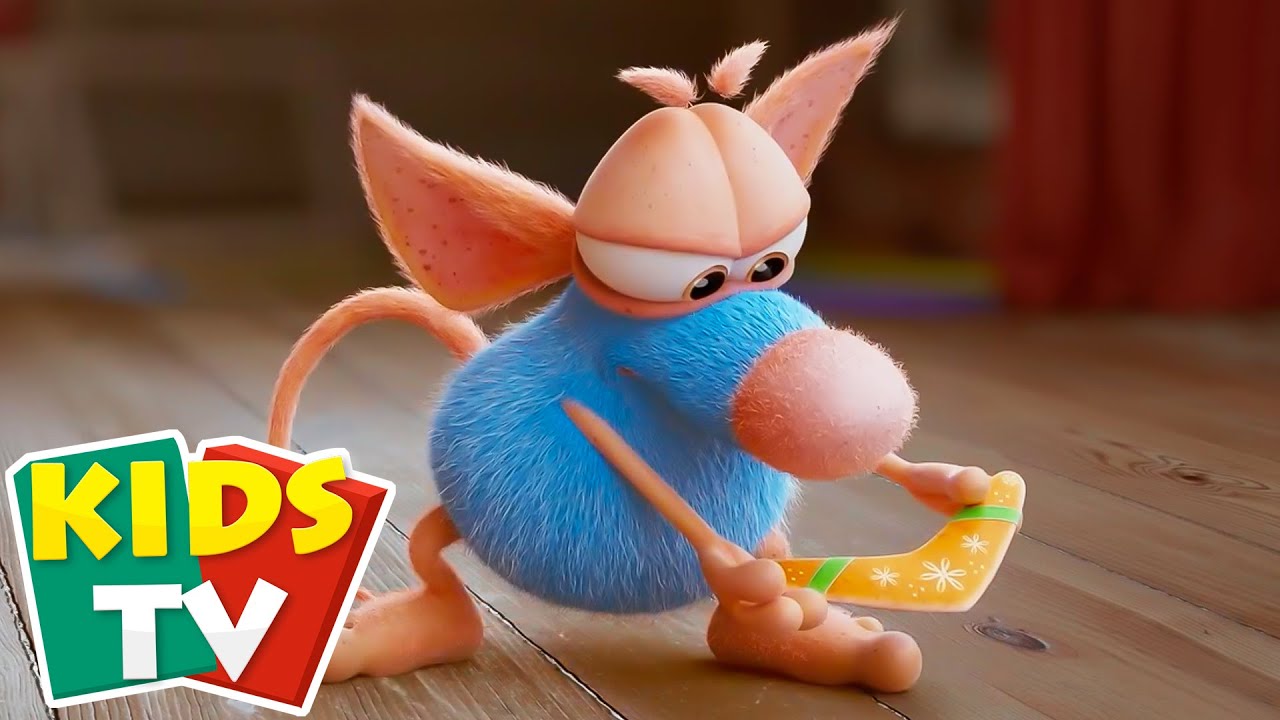 Spongebob Rattic Rattic – Проблеми с бумеранга 🐭🎉 | Комедийно анимационно видео за деца ...