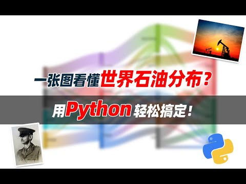 一张图看懂世界石油分布？用Python轻松搞定！