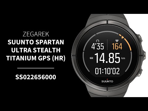 Zegarek Suunto Spartan Ultra Stealth Titanium GPS SS022656000 | Zegarownia.pl