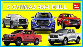 5 BEST RECREATIONAL CHINESE 4x4 Pick Ups, which one do you prefer? | Vary Topics