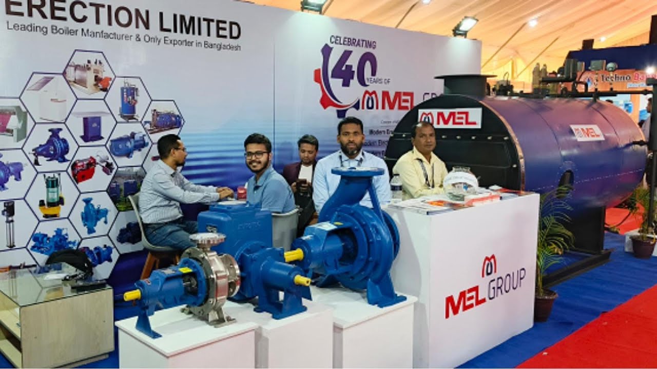 Modern Erection Limited MEL Group Best Boiler Manufacturer in BD  Participant Textech Expo 2024