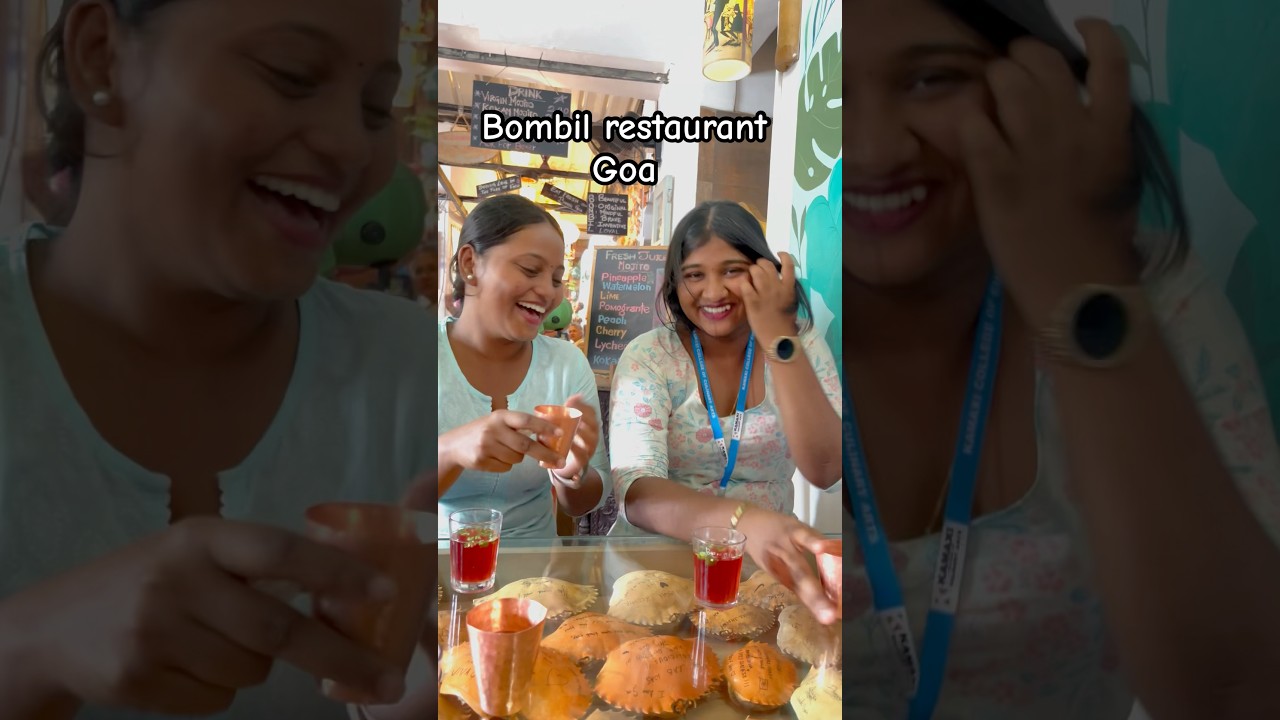 Bombil restaurant Goa 🦀🦐