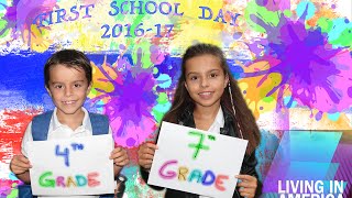 AISD. GORZYCKI First Day of School - Gorzycki and Mills - Living in America T1E3