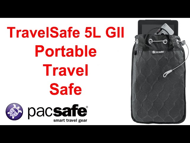 Travelsafe 5L GII Portable Travel Safe by Pacsafe 