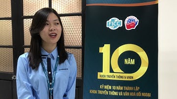 Kỷ niệm 10 năm thành lập khoa Truyền Thông Quốc tế - HVNG
