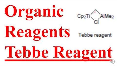 Tebbe Reagent for Olefination vid
