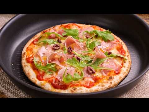 Pizza sin Horno en Sartén - Súper Fácil y Crujiente