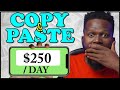 Earn 250 per day just copy and paste using ai  make money online