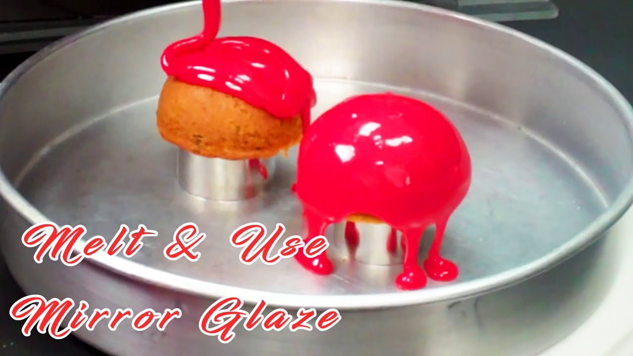 Melt and Use Mirror Glaze! YouTube