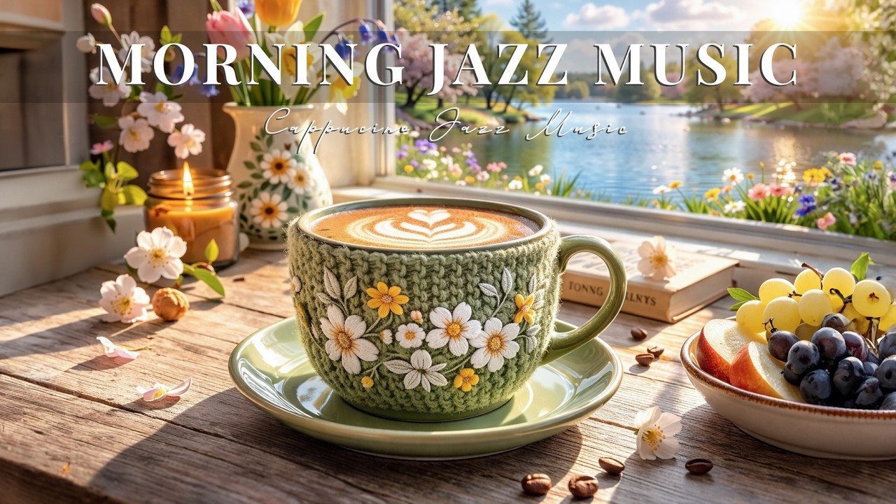 Morning Jazz Music ☕ Upbeat Bossa Nova Piano & Exquisite Cafe Jazz Background for Great Moods