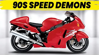 Top 15 FASTEST 1990s Motorcycles Ever Made!
