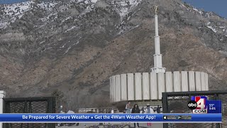 The last day of the Provo Utah Temple