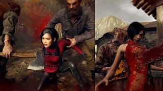 Resident Evil 4 Remake Ada Wong Death Animations
