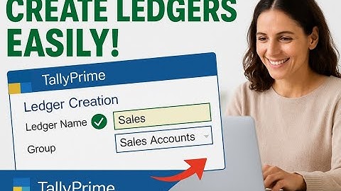 Create MULTIPLE Ledgers FAST in TallyPrime (Even if you have never created a ledger before)