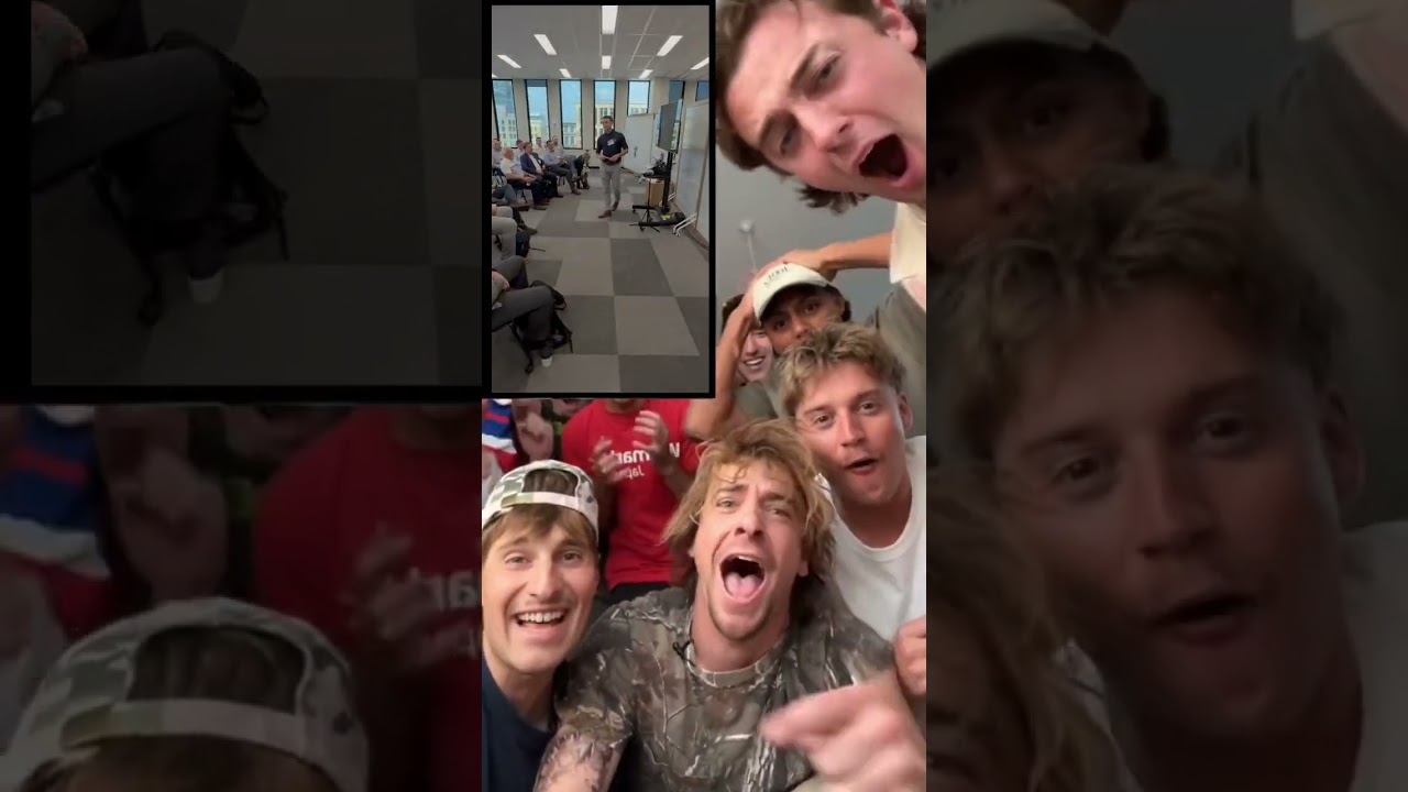 Video of people getting excited for the Defense Alliance getting the SBA to join the AIvolution.