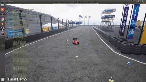 Formula Driverless Software Stack Final Demo