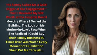 His Family Called Me a Gold Digger at Our Engagement—Then My Net Worth Was Revealed