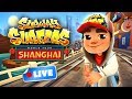  subway surfers world tour 2017  shanghai gameplay livestream