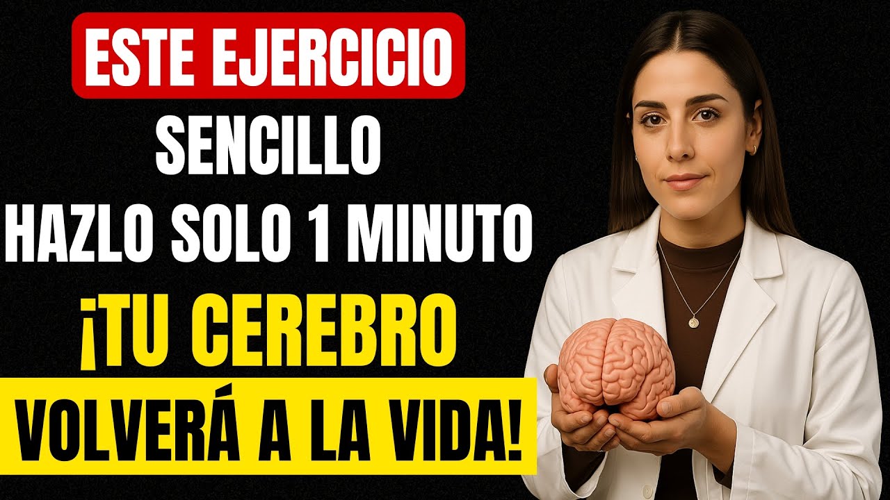 Neurólogo Revela: El Ejercicio de 60 Segundos para Recuperar tu Memoria.