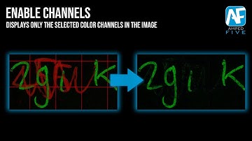 Enable Channels: Display Only Selected Color Channels in Amped FIVE