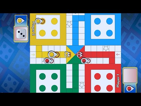 Ludo game 2 players | Ludo king game 2 players | Ludo gameplay | Ludo king game in 2 player